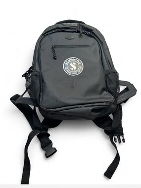 Urban Outfitters Black Men's Backpack with Front Patch